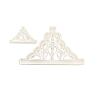 2 Pieces Crown Fondant Mold Cake Cutter Icing Cupcake Sugarcraft Decor Tool Molds
