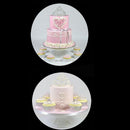 2 Pieces Crown Fondant Mold Cake Cutter Icing Cupcake Sugarcraft Decor Tool Molds