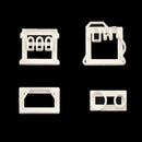 4 Piece Train Design DIY Plastic Fondant Cake Mold Cookies Baking Tool Accessories Bakeware