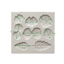 2 Pieces Flower Leaf Fondant Silicone Mould Cake Chocolate Sugar Baking Mold Decoration