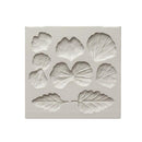 2 Pieces Flower Leaf Fondant Silicone Mould Cake Chocolate Sugar Baking Mold Decoration