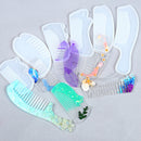 Clear Silicone Comb Mold for Resin Crystal Casting Jewelry Making Handcraft Tool 4