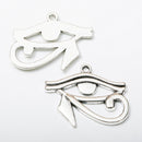 22 Styles Vintage Silver Connectors Jewelry Making Charms Pendant DIY Crafts