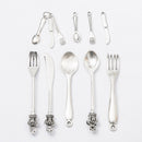 9 Styles Vintage Silver Connectors Jewelry Making Charms Pendant DIY Craft