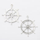 10 Styles Vintage Silver Connectors Jewelry Making Charms Pendant DIY Craft