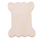 20 Pieces Packed Natural Wood Thread Bobbins Spool Bone Shaped for Storage Holder Cross Stitch Embroidery Floss Sewing Tools