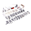 32 Pieces High-Q Sewing Machine Presser Foot Feet Kit Set fit for Brother Singer Janome in Clear Box