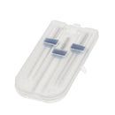3 Pieces Double Twin Needles Pins Sewing Machine Accessories with Plastic Box Size 2/90 3/90 4/90 Set