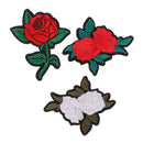 8 Pieces Flower Embroidery Patches Iron on Sew on Clothes Appliques for DIY Craft