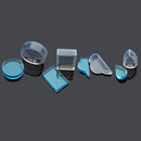 4 Pieces/Set Multi-shapes Silicone Pendant Molds for Resin Jewelry Making Crafts