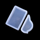 4 Pieces/Set Multi-shapes Silicone Pendant Molds for Resin Jewelry Making Crafts