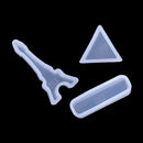 4 Piece Assorted Shape DIY Silicone Pendant Mold Mould for Resin Casting Jewelry Making Tool Crafts