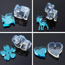 4 Piece/set Assorted DIY Silicone Pendant Mold Mould for Resin Casting Jewelry Making Tool Crafts
