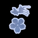 4 Piece/set Assorted DIY Silicone Pendant Mold Mould for Resin Casting Jewelry Making Tool Crafts