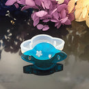 3 Pieces Clear Silicone Molds Earring Pendant Resin Mould for DIY Jewelry Making