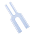 Blue Plastic Pom Pom Maker Fluff Ball Weaver Needle Weaving Wool for Knitting