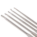 5 Pieces/Set Double Head Crochet Hook Knitting Needles Tools Yarn Stitches 1.0-3.0mm Lace Hooks DIY Crafts
