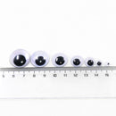 308 Pieces Self Adhesive Sticky Wiggly Wiggle Googly Eyes Assorted Size Embellishments for Art Crafts Black and White