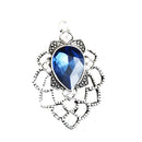 10 Piece Vintage Crystal Rhinestone Pendant Charms for DIY Necklace Jewelry