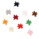 10 Pieces Mixed Embroidered Sew Iron on Patch Badge Maple Leaf Bag Hat Dress Applique DIY 4.8x4.8cm