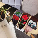 14 Pieces Rose Flower Applique Badge Embroidered Sew on Iron on Floral Patch Dress Decoration Craft