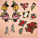 11 Pieces Embroidery Lace Flower Clothes Patch DIY Iron On Patches Applique for T-shirt Jeans Skirt Vests Scarf Hat Backpacks