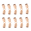 10 Piece Metal Dual Bell Shape Charms Pendants Findings for DIY Necklace Fashion Jewelry Making Crafts