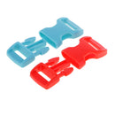 36 Pieces Resin POM Side Release Buckle Dog Collar Luggage Straps Buckle Colors