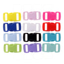 36 Pieces Resin POM Side Release Buckle Dog Collar Luggage Straps Buckle Colors