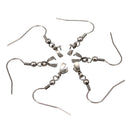 10 Piece Stainless Steel Silver Ear Wire Earwires Ear Hook Earring Connector Findings Jewelry Making