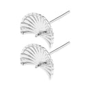 2 Pieces 925 Sterling Silver Earrings Settings Pearl Gemstone Crystal Ear Studs Blank Base Holders Jewelry Findings