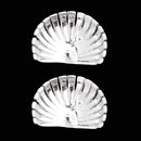 2 Pieces 925 Sterling Silver Earrings Settings Pearl Gemstone Crystal Ear Studs Blank Base Holders Jewelry Findings