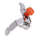 Free Size Rigid Stainless Steel Zipper/Piping Foot Presser Foot fit most Sewing Machines