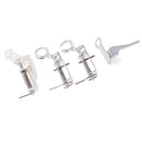 4 Pieces Open & Close Toe Embroidery Foot Free Motion Darning Foot Presser Feet For Brother Janome Singer Domestic Sewing Machine