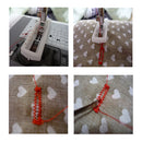 4-Step Automatic Sliding BUTTON HOLE FOOT For Brother Domestic Sewing Machine Snap on Presser Plastic