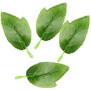 50 Pieces Fake Leaves Artificial Rose Leaf Leaves For Bouquet Garland Wedding Decorations
