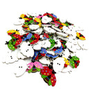100 Pieces Ladybird Wooden Button Cartoon Animal Buttons DIY Craft Supplies 24mm