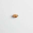 10 Pieces Gold Pine Cone Charms Pendant Hair Jewelry for Hair Clip Pin Slide DIY Accessories