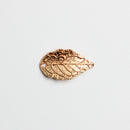 10 Pieces Vintage Golden Alloy Leaf Leaves Pendant Charms for DIY Jewelry Making