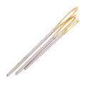 6 Pieces Curved Needles Upholstery Repair Quilting + 8 Pieces Large Eye Needles Wool Thick Knitter Yarn Hand Sewing Darning Crafts