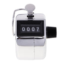 4 Digit Hand Tally Counter, Digital Pitch Counters Clicker Handheld Mechanical Numbers Click Counters for Sports Games