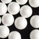 100 Pieces White Polystyrene Foam Balls Christmas Decoration Ornaments for DIY Modeling Crafts Kids Crafts 35mm