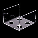 New Fashion Clear Acrylic Homemade Lipstick Mould Holder Lip Balm Mold Stand Four Holes Shelf Cosmetic Tools