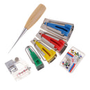 Bias Tape Makers 6mm/12mm/18mm/25mm Sewing Awl Binder Foot Kit for Sewing Quilting Binding