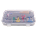 Bias Tape Makers 6mm/12mm/18mm/25mm Sewing Awl Binder Foot Kit for Sewing Quilting Binding