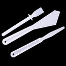 7 Pieces/Set Plastic Artist Palette Cutters Set for Artist Painting Shaping Tool