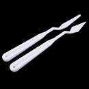 7 Pieces/Set Plastic Artist Palette Cutters Set for Artist Painting Shaping Tool