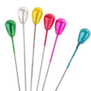 100 Pieces Plastic Pearl Head Pins Straight Dressmaker Pins for Sewing Crafts Decoration
