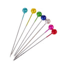 100 Piece Multicolor Pearl Head Pins Sewing Pins Tailor Dressmaking Hijab Scarf Pins