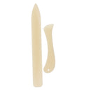 2 Pieces/set Bone Folder Paper Creaser Set Scoring Tool for Paper Crafts, Bookbinding, Card Making and Office Supplies